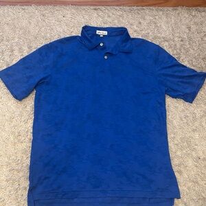 Peter Millar Vibrant Blue Polo Shirt